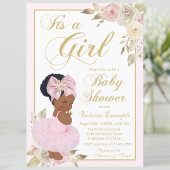 Invitation de la princesse africaine Tutu Baby sho
