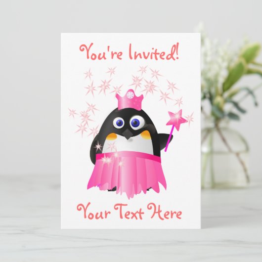 Invitation de la princesse de Fairy (Debout devant)