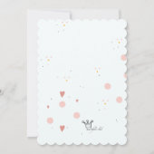 Invitation de la princesse Dinosaur fête d'anniver (Dos)