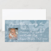 Invitation de la princesse Elsa congelée (Devant / Derrière)