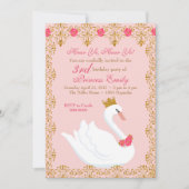 Invitation de la princesse Swan (Devant)