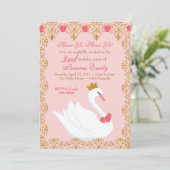 Invitation de la princesse Swan (Debout devant)