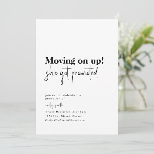 Invitation de la promotion (Debout devant)