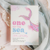 Invitation de la queue de sirène de mer