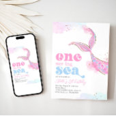 Invitation de la queue de sirène de mer