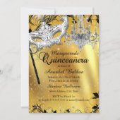 Invitation de la Quinceanera or Masquerade de lust (Devant)