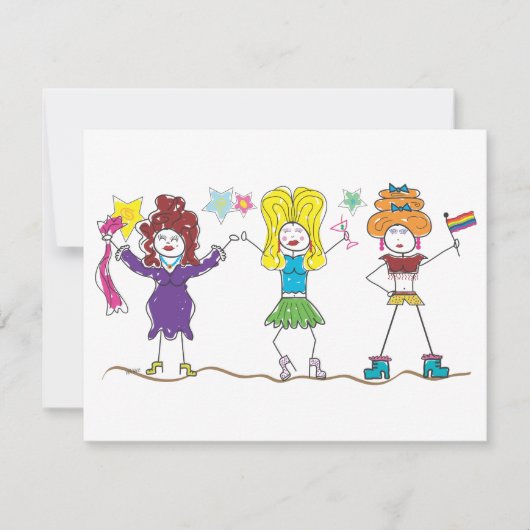 Invitation de la Reine d'entrave (Devant)