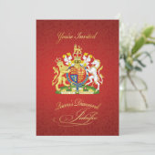 Invitation de la Reine Elizabeth Diamond Jubilee P (Debout devant)
