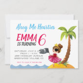 Invitation de la Reine Pirate (Devant)