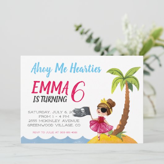 Invitation de la Reine Pirate (Debout devant)