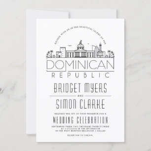Invitation de la Rep. Mariage Skyline
