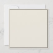 Invitation de la répétition Carré ivoirienne (Dos)