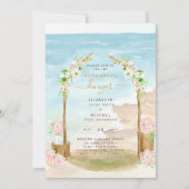 Invitation de la répétition côtière de Watercolor  (Devant)