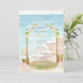 Invitation de la répétition côtière de Watercolor  (Debout devant)