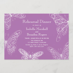 Invitation de la répétition de l'orchidée radieuse