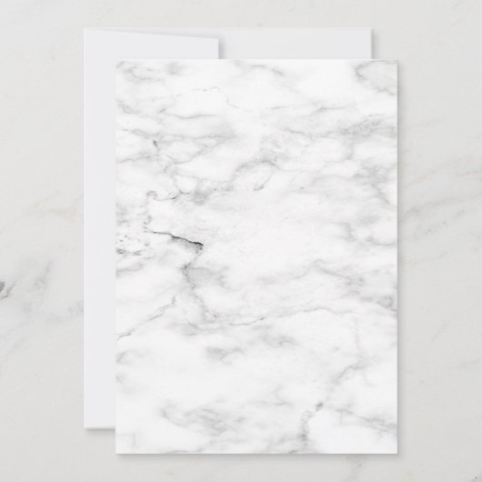 Invitation de la répétition de marbre de Black Gol (Dos)