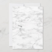 Invitation de la répétition de marbre de Black Gol (Dos)