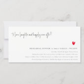 Invitation de la répétition de script minimal du c (Devant)