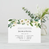 Invitation de la répétition du Mariage de fleurs b (Debout devant)