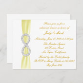 Invitation de la répétition du Mariage de l'infini (Devant / Derrière)