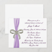 Invitation de la répétition Mariage de la boîte de (Devant / Derrière)