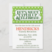 Invitation de la Réunion de famille (Devant)