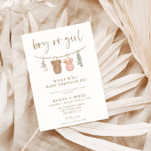 Invitation de la révélation de genre Boho | Révéla
