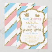 Invitation de la révélation de genre, Prince, Prin (Devant / Derrière)