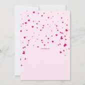 Invitation de la Saint-Valentin (Dos)