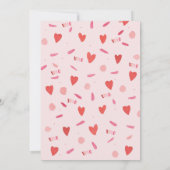 Invitation de la Saint Valentin (Dos)