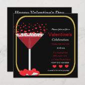 Invitation de la Saint Valentin (Devant / Derrière)