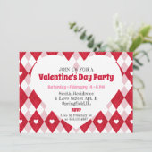 Invitation de la Saint Valentin (Debout devant)