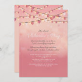 Invitation de la Saint Valentin (Devant / Derrière)