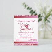 Invitation de la Saint Valentin (Debout devant)