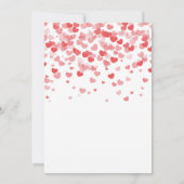 Invitation de la Saint Valentin (Dos)