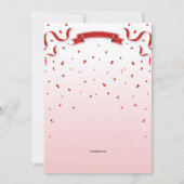 Invitation de la Saint Valentin (Dos)