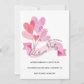 Invitation de la Saint Valentin (Devant)