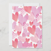 Invitation de la Saint Valentin (Dos)