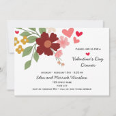 Invitation de la Saint Valentin (Devant)