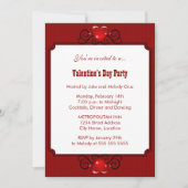 Invitation de la Saint Valentin (Devant)