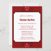 Invitation de la Saint Valentin (Devant)