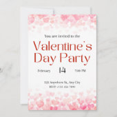 Invitation de la Saint Valentin (Devant)