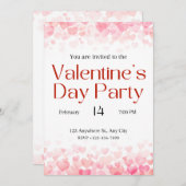 Invitation de la Saint Valentin (Devant / Derrière)