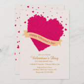 Invitation de la Saint-Valentin 2 (Devant / Derrière)