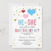 Invitation de la Saint Valentin à la fête de la ré (Devant)