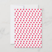 Invitation de la Saint Valentin à la fête de la Ré (Dos)