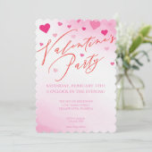 Invitation de la Saint Valentin à la fête de l'aqu (Debout devant)