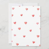 Invitation de la Saint Valentin, Fête des Galentin (Dos)