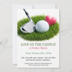 Invitation de la Saint-Valentin Love on the Fairwa