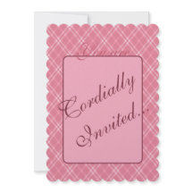 Invitation de la Saint-Valentin rougissante